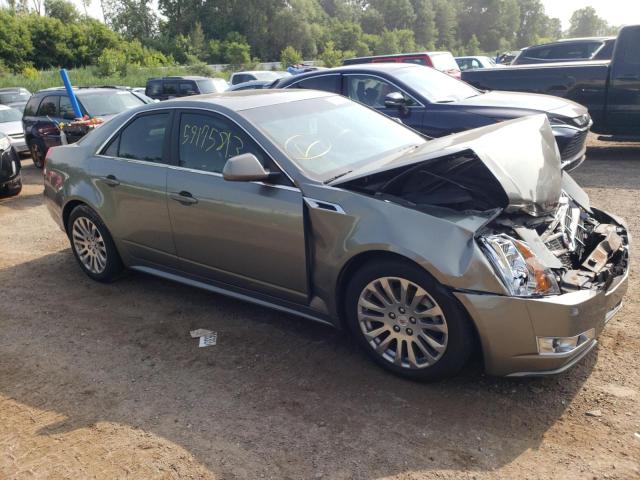 1G6DS5ED7B0133588 - 2011 CADILLAC CTS PREMIUM COLLECTION GRAY photo 4