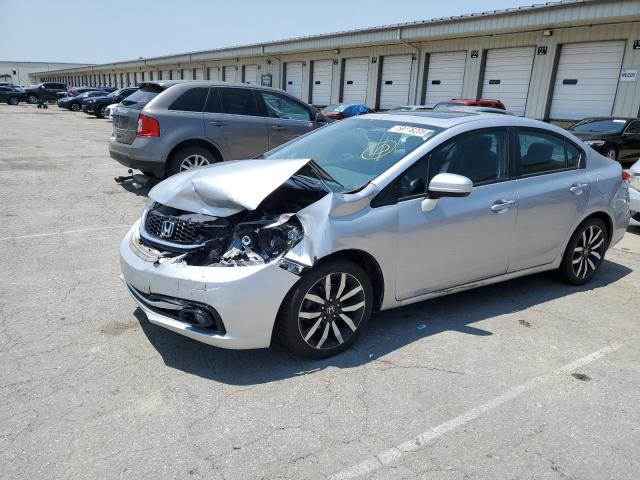 19XFB2F92FE056267 - 2015 HONDA CIVIC EXL 银色 照片 1