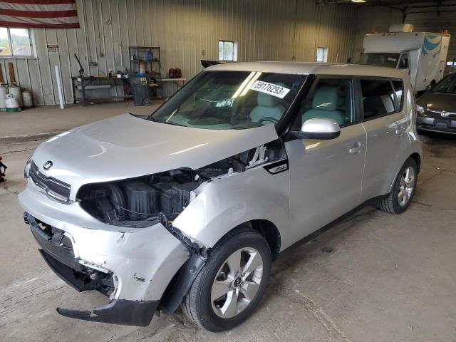 KNDJN2A29J7564062 - 2018 KIA SOUL SILVER photo 1