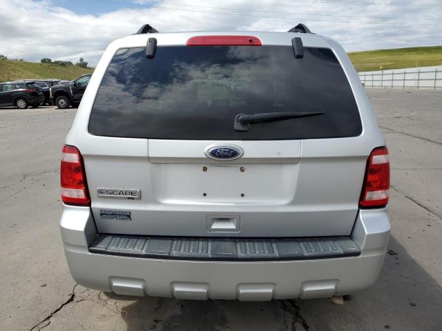 1FMCU9D71AKC04465 - 2010 FORD ESCAPE XLT SILVER photo 6