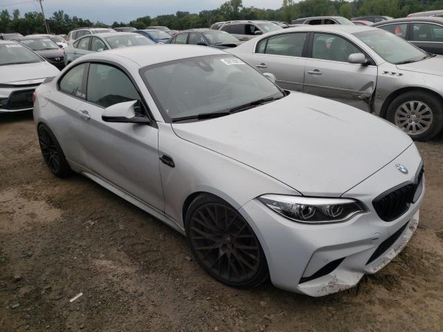 WBS2U7C07L7E97315 - 2020 BMW M2 COMPETITION SILVER photo 4