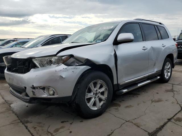 5TDZK3EH1BS032182 - 2011 TOYOTA HIGHLANDER BASE SILVER photo 1