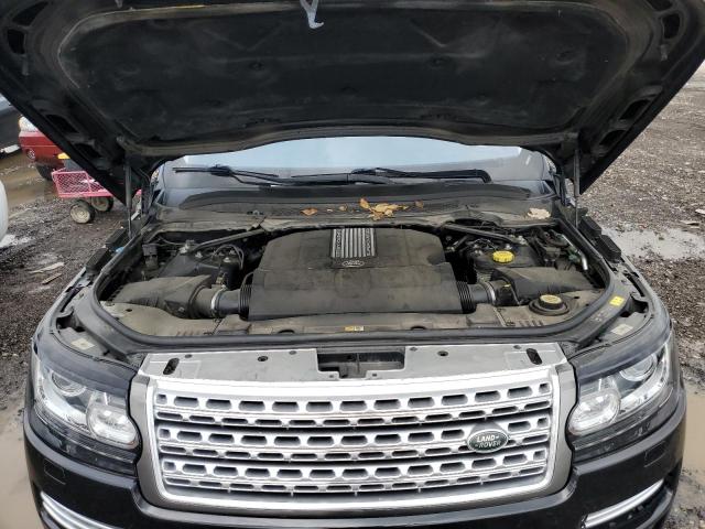 SALGV2TFXFA230426 - 2015 LAND ROVER RANGE ROVE AUTOBIOGRAPHY BLACK photo 12