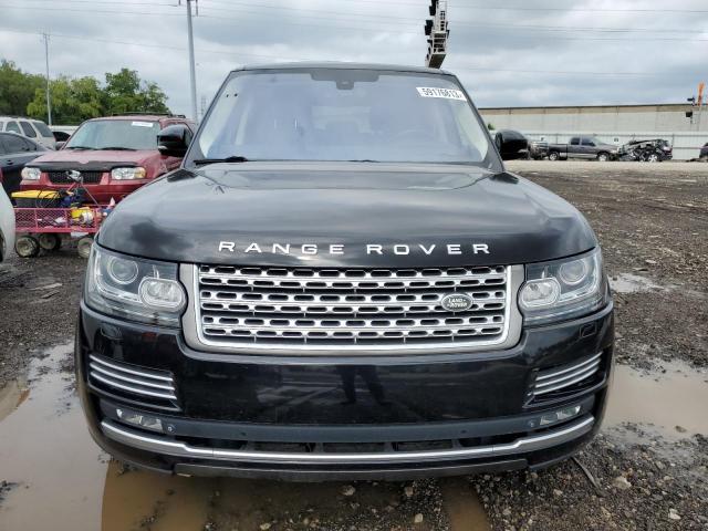 SALGV2TFXFA230426 - 2015 LAND ROVER RANGE ROVE AUTOBIOGRAPHY BLACK photo 5