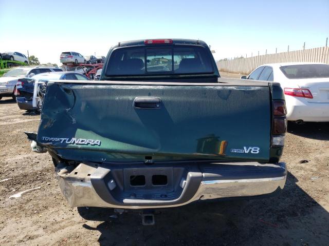 5TBRT34133S371909 - 2003 TOYOTA TUNDRA ACCESS CAB SR5 GREEN photo 6