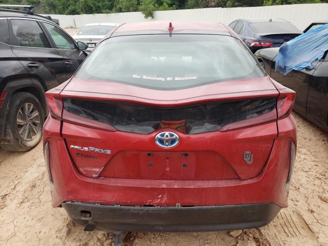 JTDKARFP0K3112121 - 2019 TOYOTA PRIUS PRIM 红色 照片 6