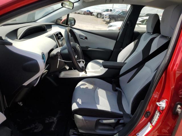 JTDKARFP0K3112121 - 2019 TOYOTA PRIUS PRIM 红色 照片 7