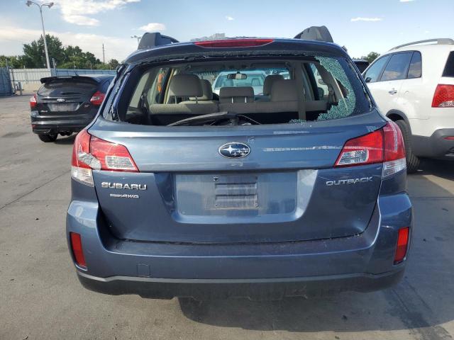 4S4BRCAC2E1204692 - 2014 SUBARU OUTBACK 2.5I BLUE photo 6