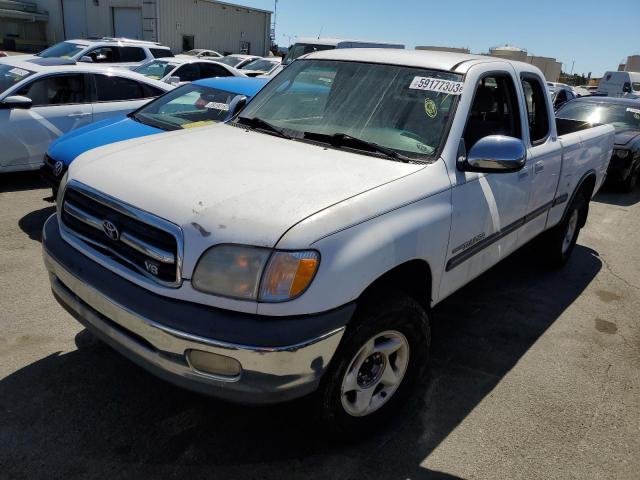 5TBBT4417YS026655 - 2000 TOYOTA TUNDRA ACCESS CAB WHITE photo 1