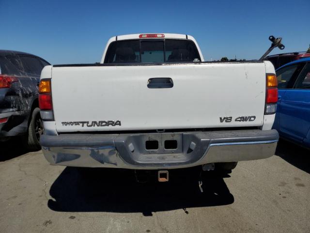 5TBBT4417YS026655 - 2000 TOYOTA TUNDRA ACCESS CAB WHITE photo 6