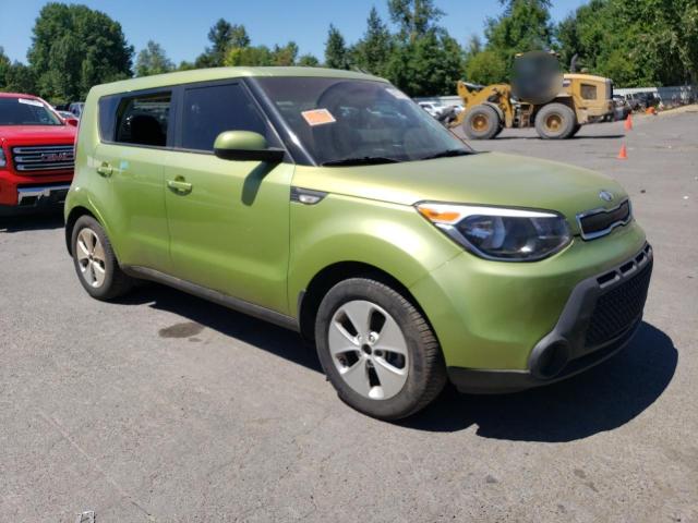 KNDJN2A24E7733216 - 2014 KIA SOUL GREEN photo 4