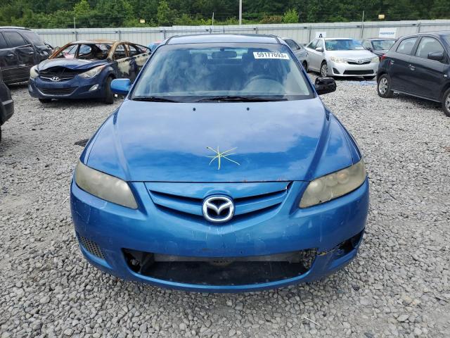 1YVHP84C775M31461 - 2007 MAZDA MAZDA 6 I BLUE photo 5