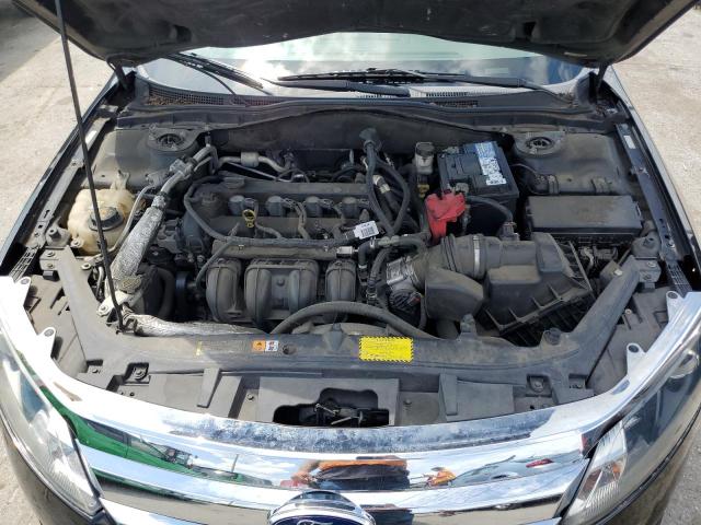 3FAHP0JA4BR234821 - 2011 FORD FUSION SEL BLACK photo 11