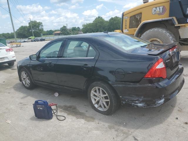 3FAHP0JA4BR234821 - 2011 FORD FUSION SEL BLACK photo 2