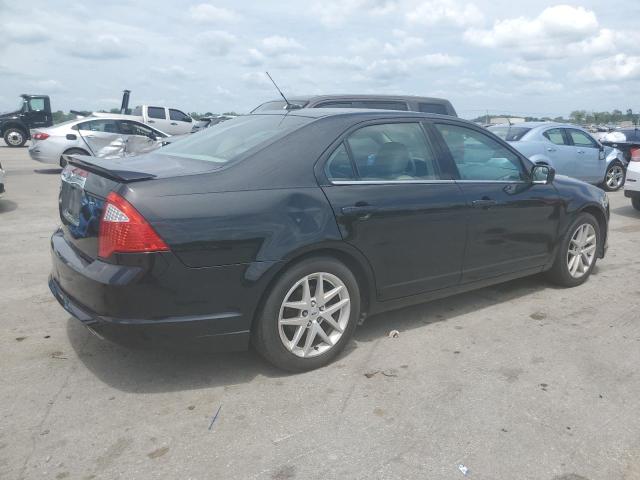 3FAHP0JA4BR234821 - 2011 FORD FUSION SEL BLACK photo 3