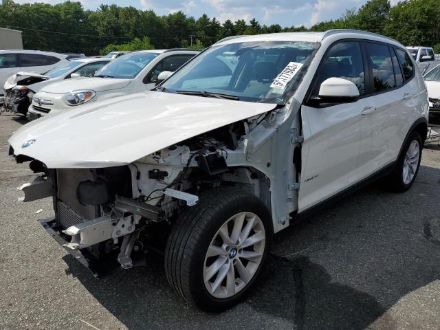 5UXWX9C55G0D84628 - 2016 BMW X3 XDRIVE28I WHITE photo 1