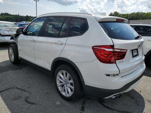 5UXWX9C55G0D84628 - 2016 BMW X3 XDRIVE28I WHITE photo 2