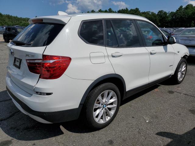 5UXWX9C55G0D84628 - 2016 BMW X3 XDRIVE28I WHITE photo 3