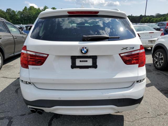 5UXWX9C55G0D84628 - 2016 BMW X3 XDRIVE28I WHITE photo 6