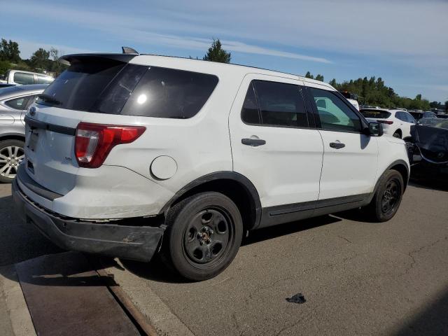 1FM5K8AR2JGC76700 - 2018 FORD EXPLORER POLICE INTERCEPTOR 白色 照片 3