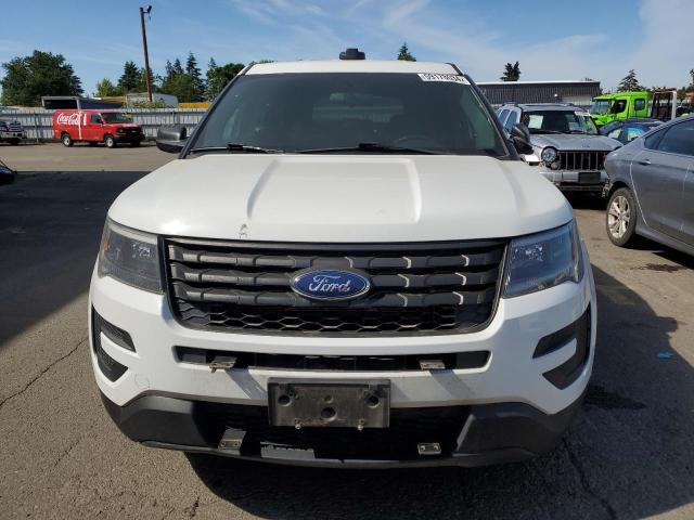 1FM5K8AR2JGC76700 - 2018 FORD EXPLORER POLICE INTERCEPTOR 白色 照片 5