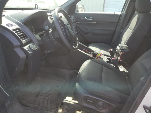 1FM5K8AR2JGC76700 - 2018 FORD EXPLORER POLICE INTERCEPTOR 白色 照片 7