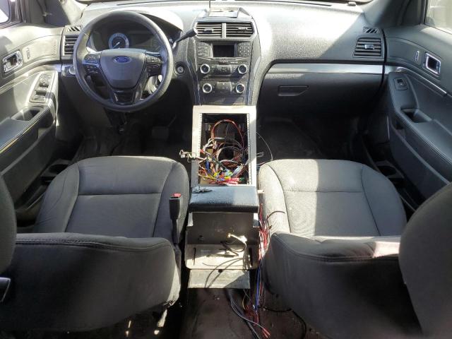 1FM5K8AR2JGC76700 - 2018 FORD EXPLORER POLICE INTERCEPTOR 白色 照片 8