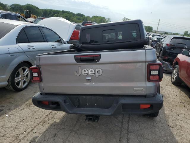 1C6HJTFG8LL183485 - 2020 JEEP GLADIATOR OVERLAND GRAY photo 6