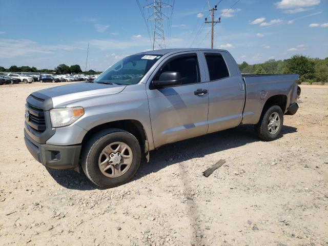 5TFRM5F11FX087979 - 2015 TOYOTA TUNDRA DOUBLE CAB SR/SR5 SILVER photo 1