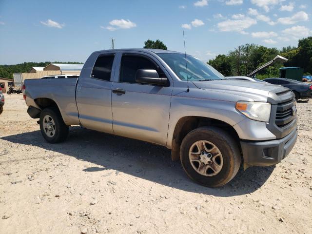 5TFRM5F11FX087979 - 2015 TOYOTA TUNDRA DOUBLE CAB SR/SR5 SILVER photo 4