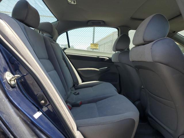 1HGFA16876L134376 - 2006 HONDA CIVIC EX ლურჯი ფოტო 10