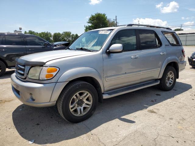 5TDBT48A04S220682 - 2004 TOYOTA SEQUOIA LIMITED SILVER photo 1