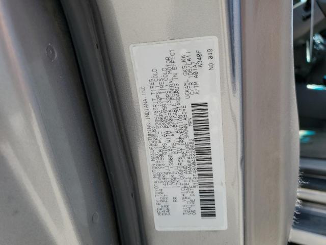 5TDBT48A04S220682 - 2004 TOYOTA SEQUOIA LIMITED SILVER photo 13