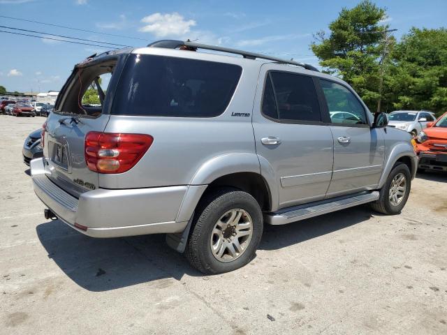 5TDBT48A04S220682 - 2004 TOYOTA SEQUOIA LIMITED SILVER photo 3