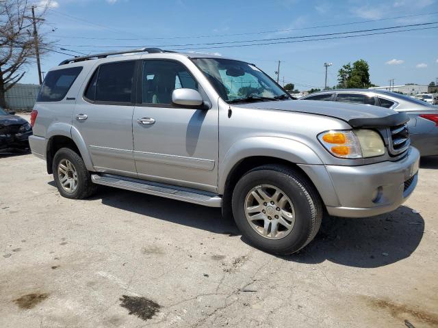 5TDBT48A04S220682 - 2004 TOYOTA SEQUOIA LIMITED SILVER photo 4