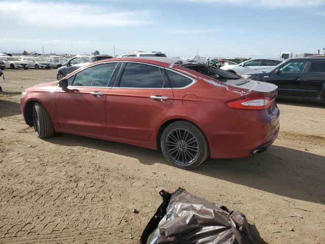 3FA6P0H96ER379186 - 2014 FORD FUSION SE BURGUNDY photo 2