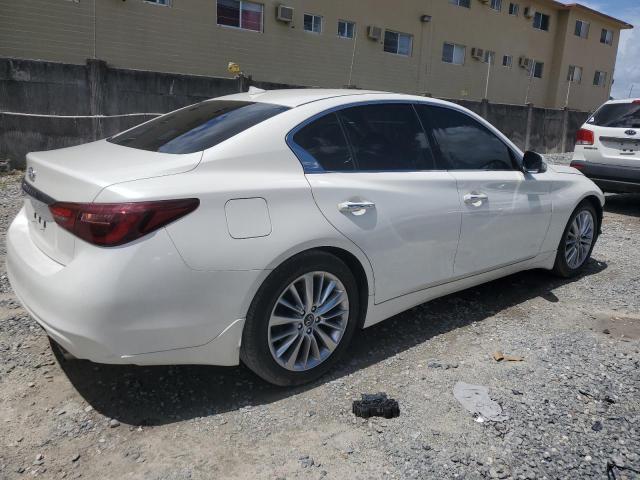 JN1EV7AP8LM206386 - 2020 INFINITI Q50 PURE WHITE photo 3