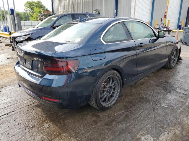 WBA1F5C5XEVW97837 - 2014 BMW 228 I BLUE photo 3