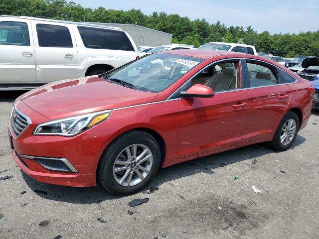 5NPE24AF6HH461924 - 2017 HYUNDAI SONATA SE RED photo 1