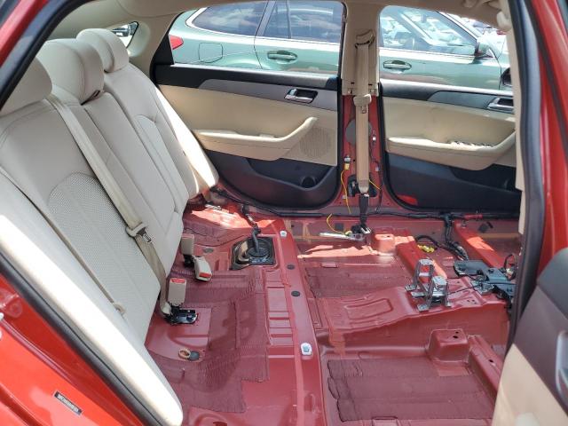 5NPE24AF6HH461924 - 2017 HYUNDAI SONATA SE RED photo 10