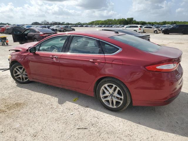 3FA6P0HD4ER301204 - 2014 FORD FUSION SE MAROON photo 2