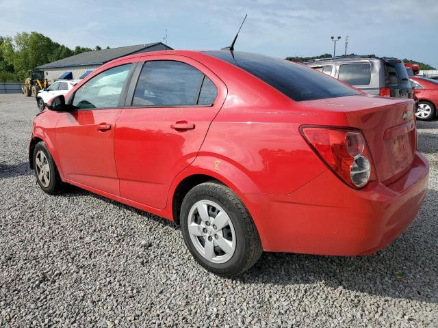 1G1JA5SH6E4196391 - 2014 CHEVROLET SONIC LS 红色 照片 2