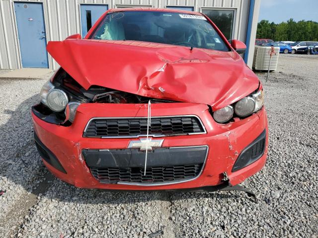 1G1JA5SH6E4196391 - 2014 CHEVROLET SONIC LS RED photo 5