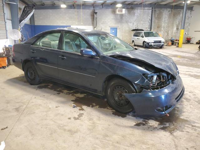 4T1BE30K03U201998 - 2003 TOYOTA CAMRY LE BLUE photo 4
