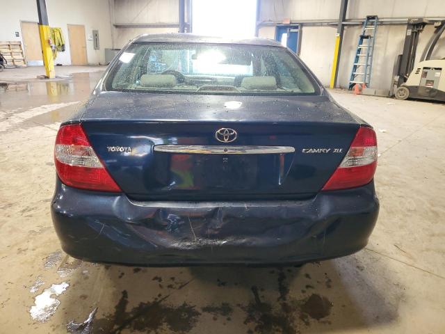 4T1BE30K03U201998 - 2003 TOYOTA CAMRY LE BLUE photo 6