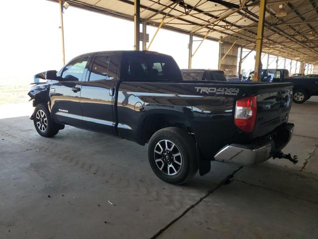 5TFUW5F10HX630715 - 2017 TOYOTA TUNDRA DOUBLE CAB SR/SR5 BLACK photo 2