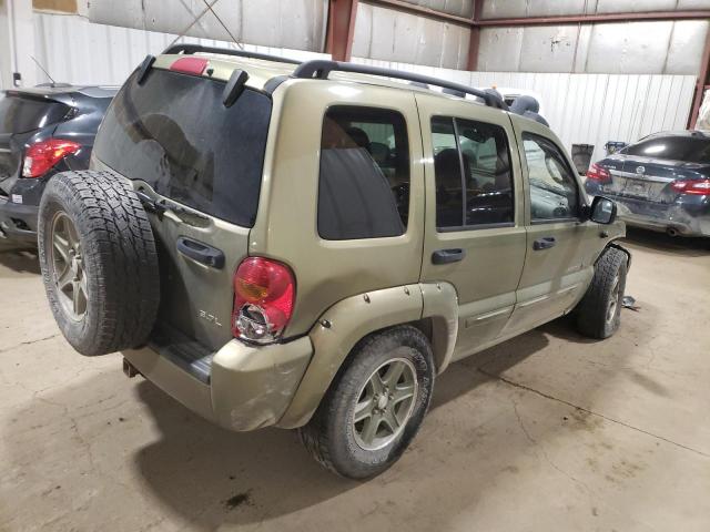 1J4GL38K52W358685 - 2002 JEEP LIBERTY RENEGADE 绿色 照片 3