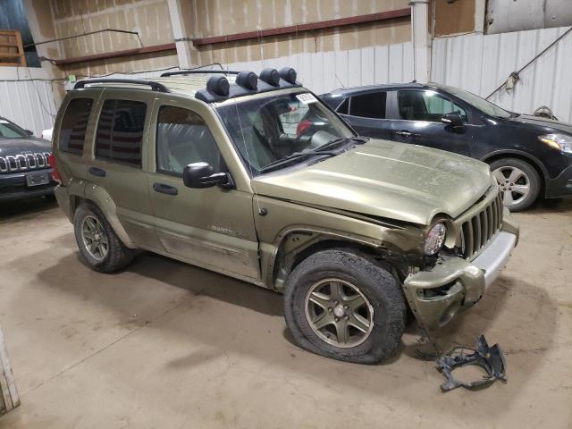 1J4GL38K52W358685 - 2002 JEEP LIBERTY RENEGADE 绿色 照片 4