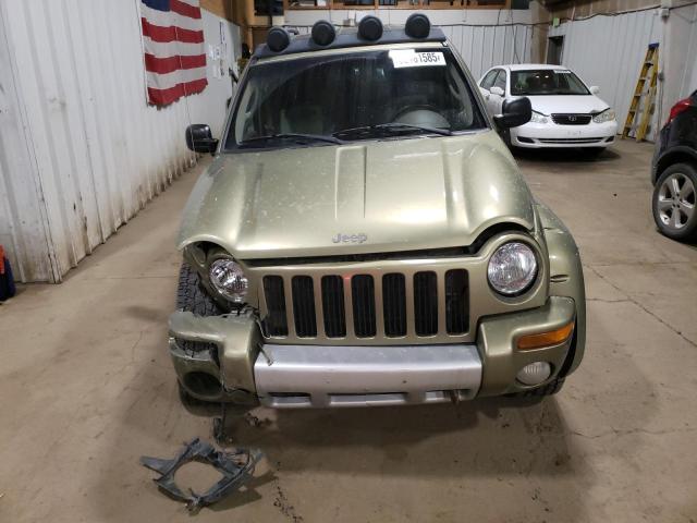 1J4GL38K52W358685 - 2002 JEEP LIBERTY RENEGADE 绿色 照片 5