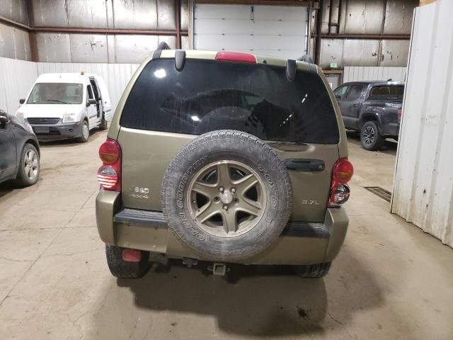 1J4GL38K52W358685 - 2002 JEEP LIBERTY RENEGADE 绿色 照片 6